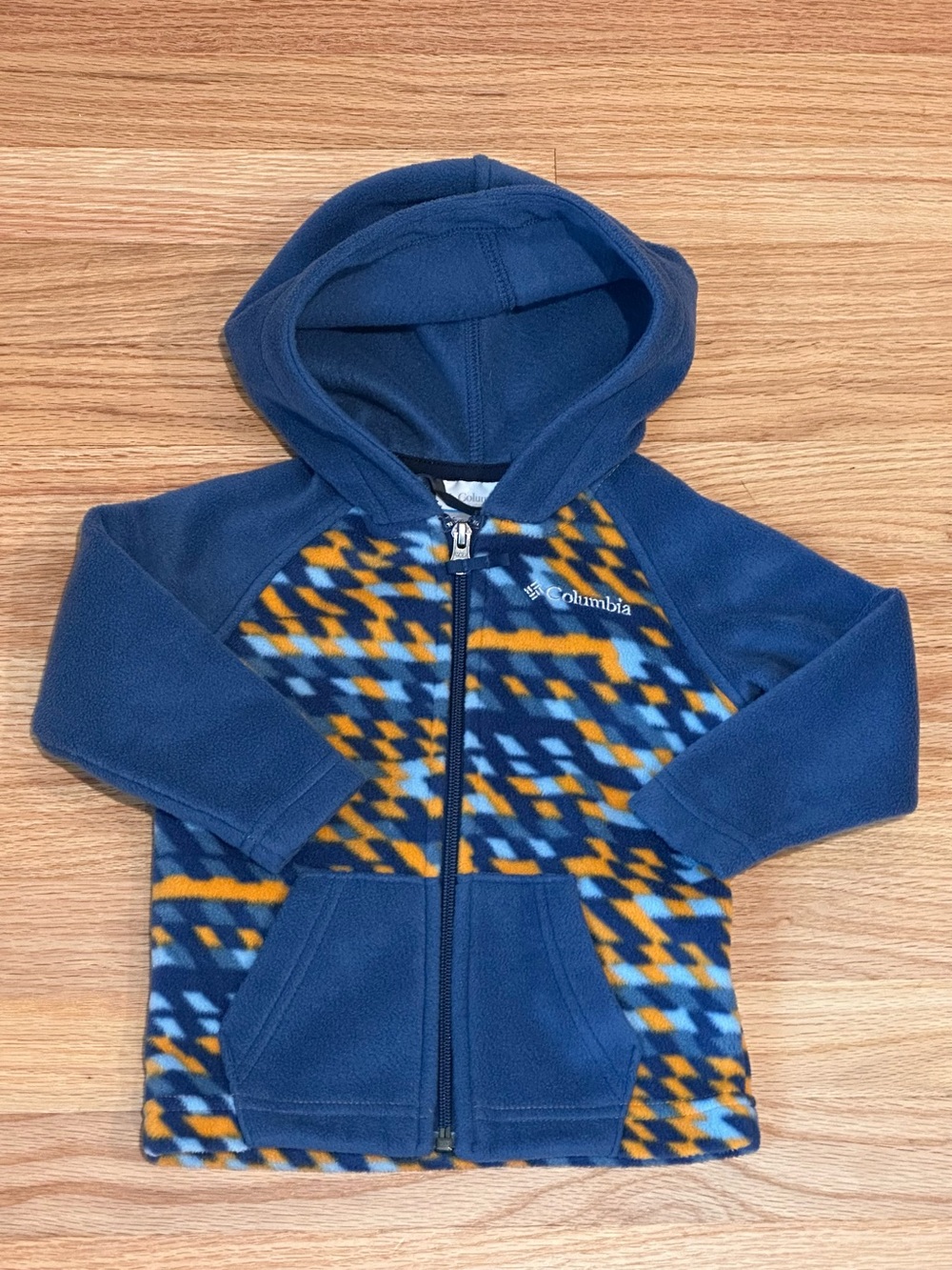 Columbia Granite Mountain Full Zip Hooded Full Zip Fleece Jacket 18-24 months